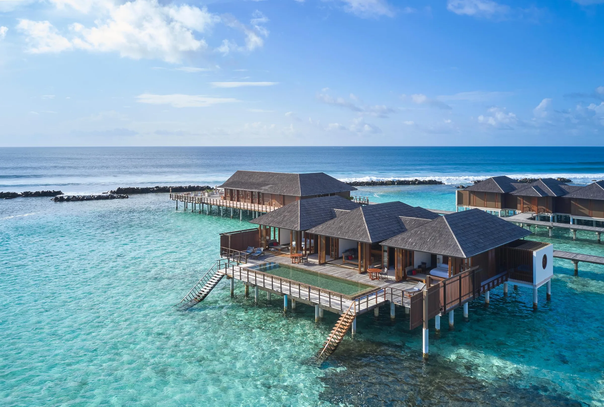 Two Bedroom Ocean Suite with Pool